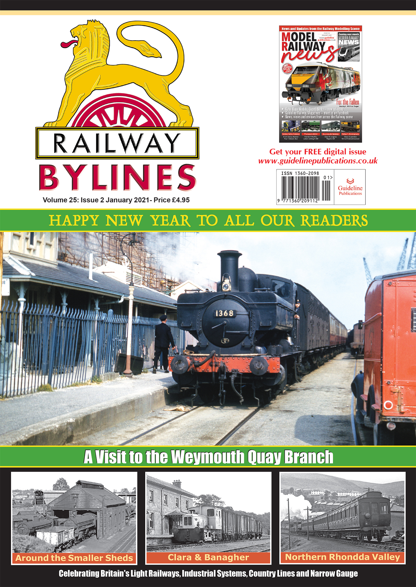 Guideline Publications Railway Bylines  vol 26 - issue 02 January 2021 